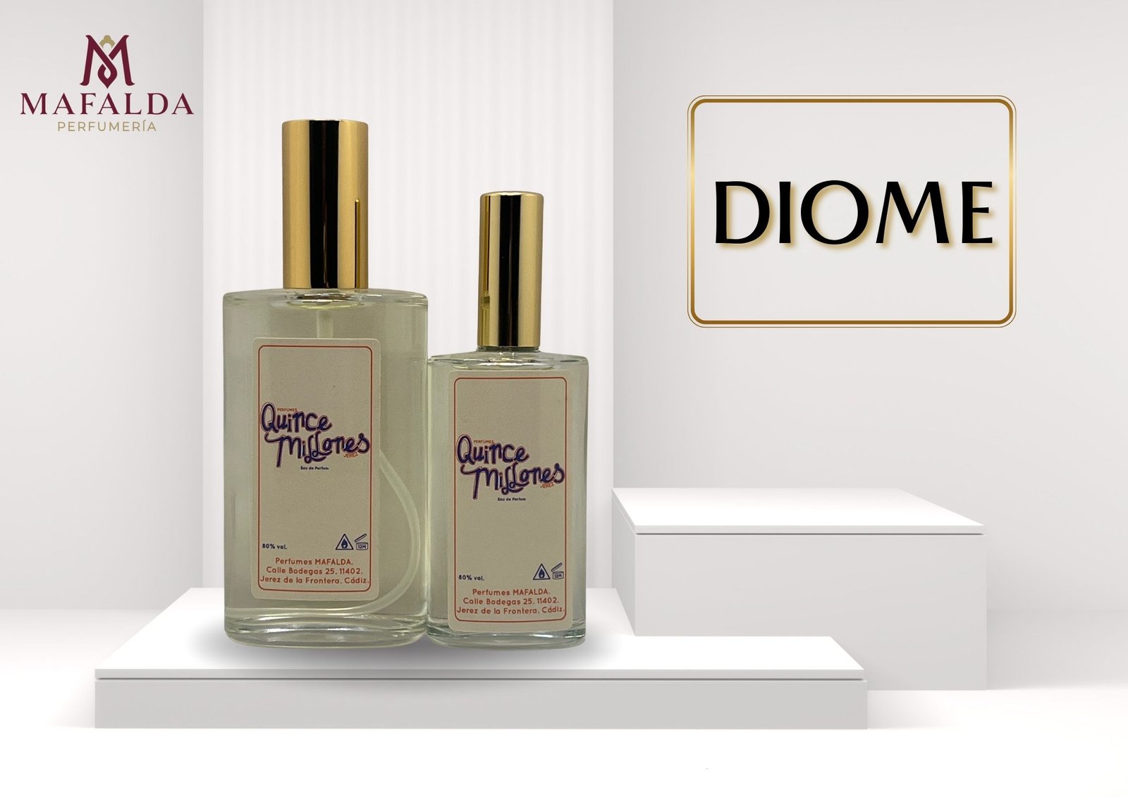es una fragancia de la familia olfativa Almizcle Amaderado Floral para Hombres de Perfumería Mafalda