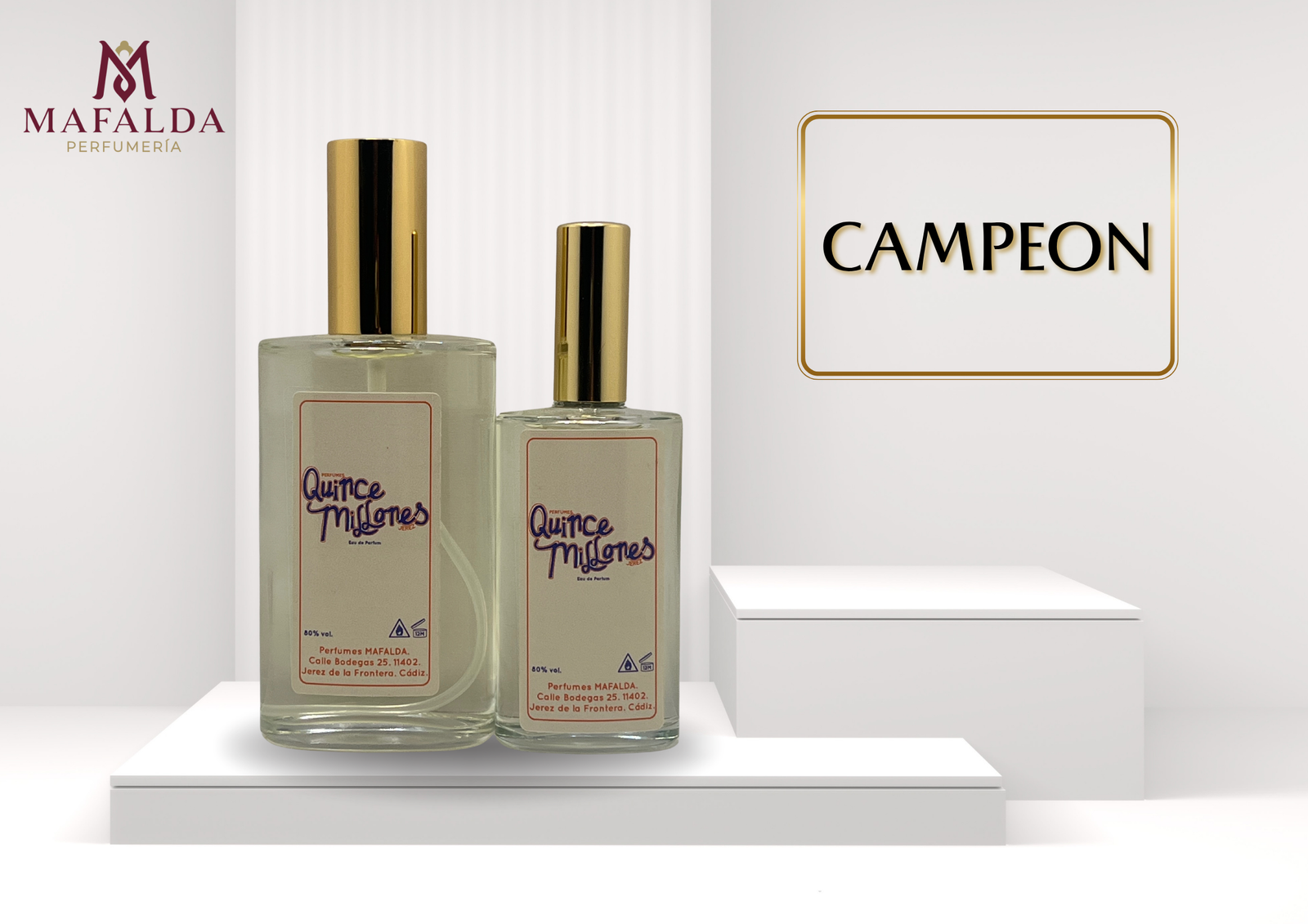 Campeon es una fragancia Amaderada Aromática para hombre