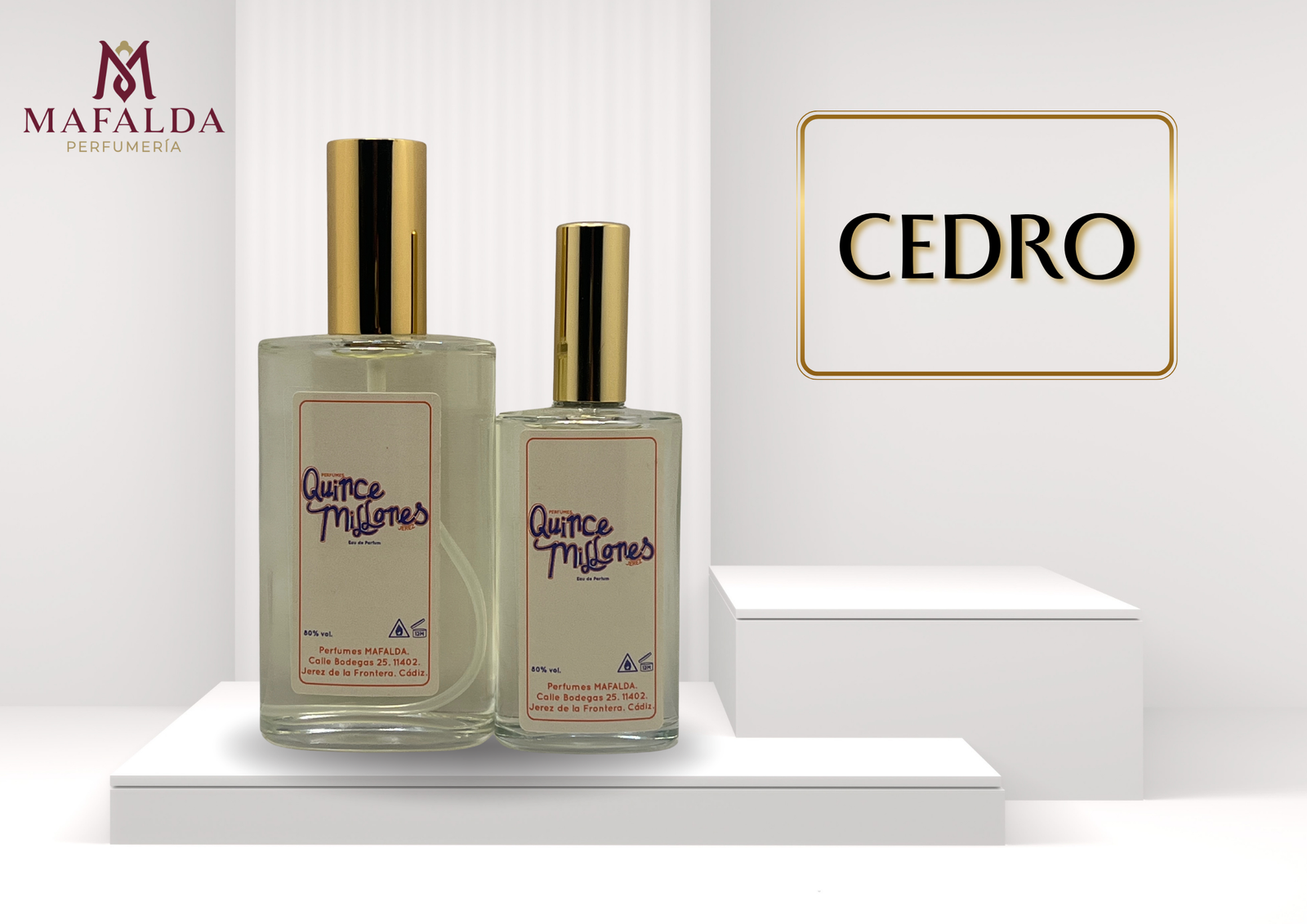 Cedro es una fragancia de la familia olfativa Amaderada Especiada para Hombres.