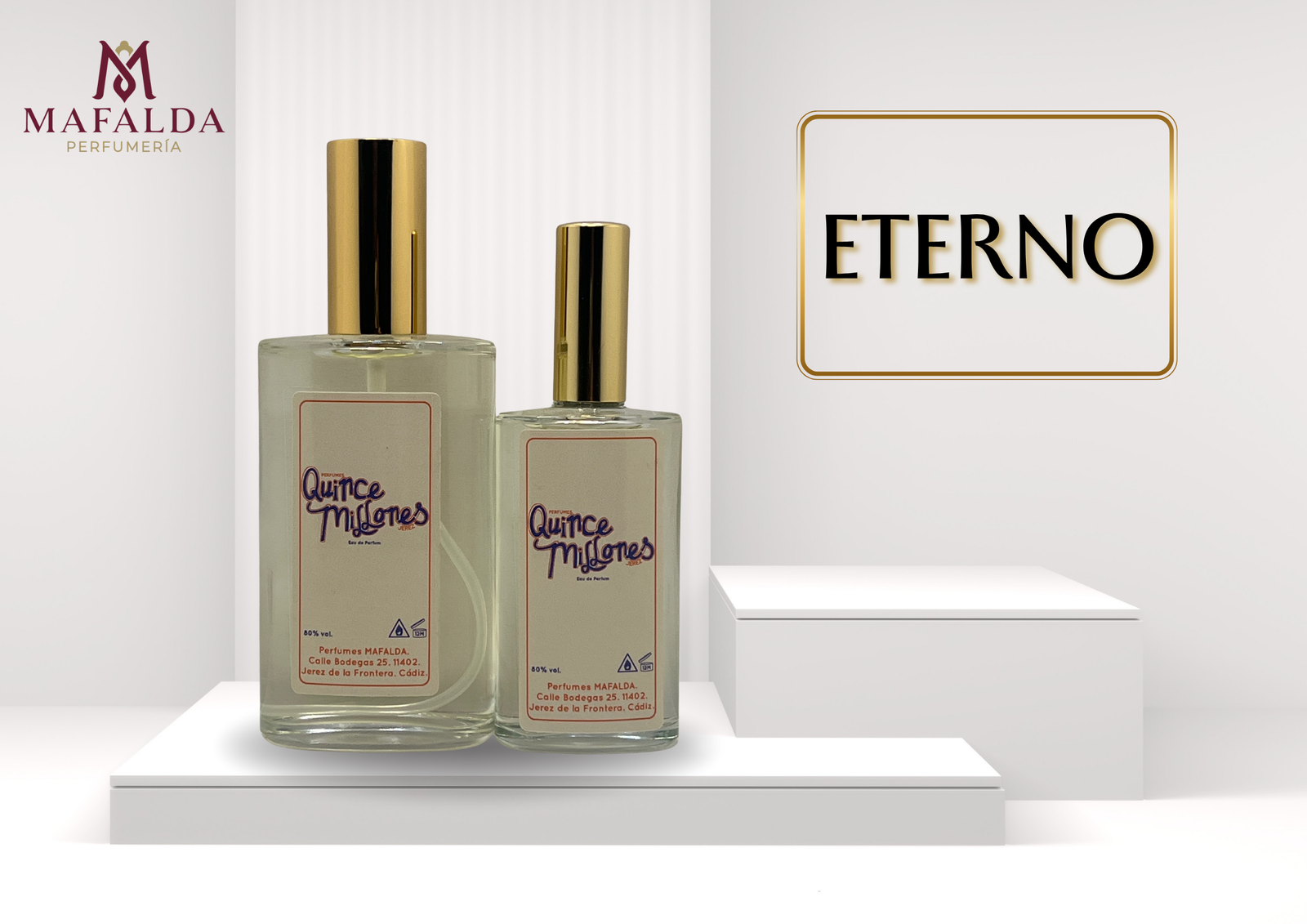 Eterno es una fragancia de la familia olfativa Aromática Fougère para Hombres.
