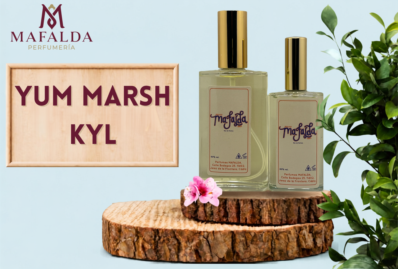 Yum Marsh KYL es una fragancia Floral Frutal Gourmand para mujer